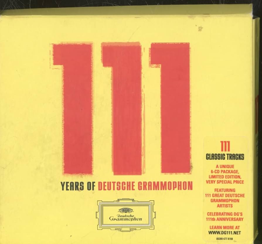 クラシック 111 Years of Deutsche Grammophon 51dJK+B1zlL._UF894,1000_QL80_.jpg